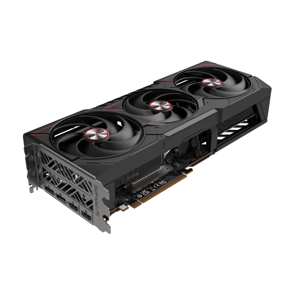 Sapphire Graphic Card Pulse RX 9070 16GB DDR6 XT Triple Fan view 5